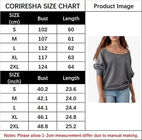 سترة نسائية كاجوال بدون أكتاف من CORIRESHA برقبة قارب وأكمام راجلان فضفاضة ومتينة in Kuwait