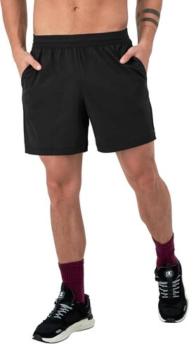 Champion Men'S Shorts, All Purpose, Water Resistant Sports Shorts, Swim Shorts For Men, 6 in Saudi Arabia