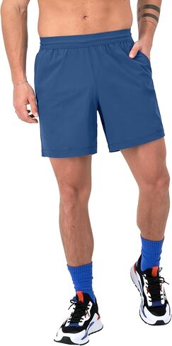 Champion Men'S Shorts, All Purpose, Water Resistant Sports Shorts, Swim Shorts For Men, 6 in Saudi Arabia