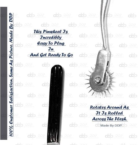 عجلة WARTENBERG PIN باللون الأسود من DDP in Kuwait