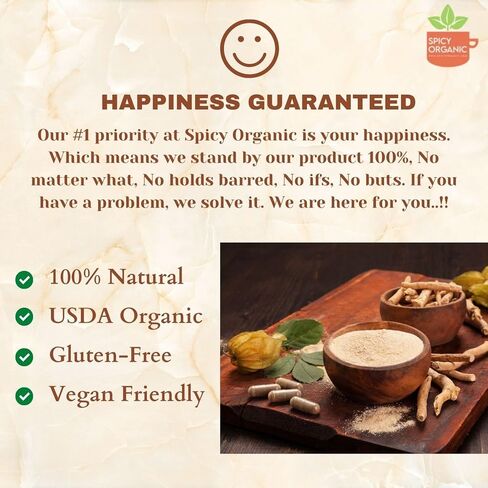Ashwagandha Root Powder 16 oz. – Pure and Raw Indian Ginseng (Withania Somnifera) - A Versatile Alternative for Supplements, Herbal Teas, and More, USDA Certified Organic, Non-GMO in Saudi Arabia