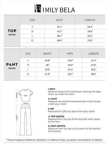 Imily Bela Womens 2 Piece Outfits Short Sleeve Pullover Tops Wide Leg Pants Casual Summer Tracksuits in Saudi Arabia