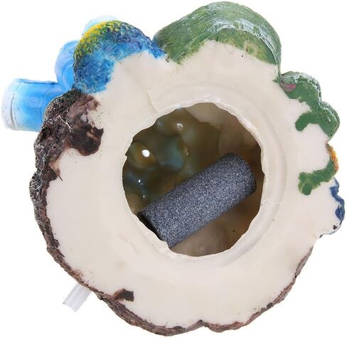 حوض السمك الهواء الفوار الديكور الأزرق المرجان نجم البحر مضخة أكسجين الراتنج الحرف لحوض السمك خزان الأسماك ديكور in Kuwait