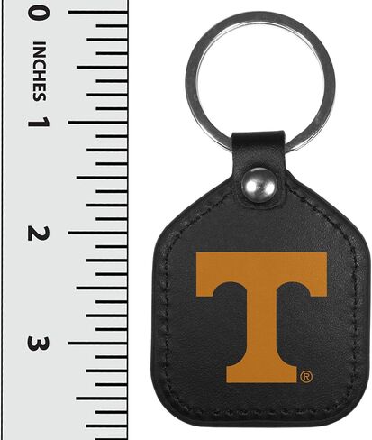 Siskiyou NCAA unisex-adult Leather Square Key Chains in Saudi Arabia