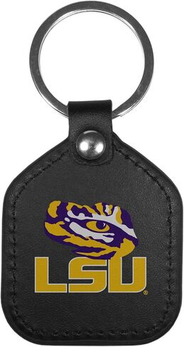 Siskiyou NCAA unisex-adult Leather Square Key Chains in Saudi Arabia
