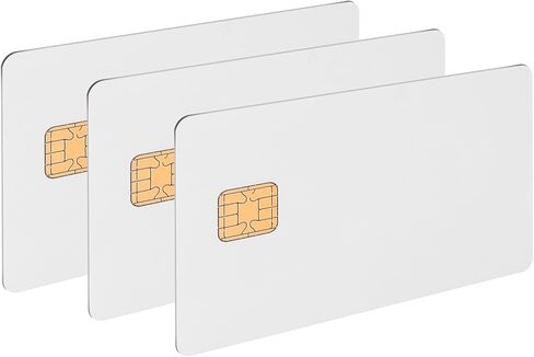 لبطاقة Java Chip غير المصقولة 40K، J2a040 Chip Java Jcop Cards Unfused، بطاقة شريحة ذكية ذات مسارين مع شريط مغناطيسي HICO مقاس 8.4 مم، بطاقة فارغة مع شريحة (حزمة واحدة) in Kuwait