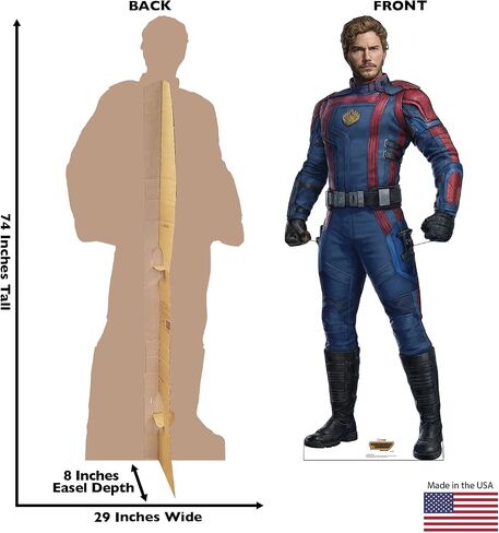 Cardboard People Drax Cardboard Cutout Standup - Guardians of The Galaxy Vol. 3 (2023 Film) in Saudi Arabia