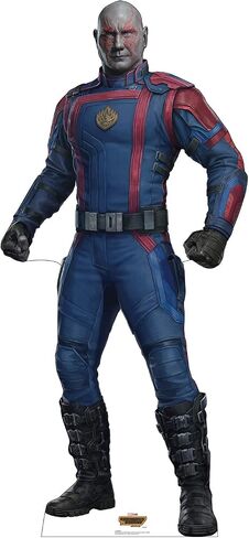 Cardboard People Drax Cardboard Cutout Standup - Guardians of The Galaxy Vol. 3 (2023 Film) in Saudi Arabia