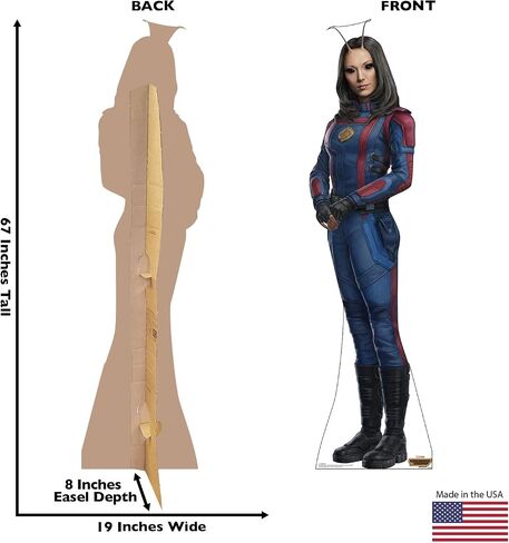 Cardboard People Drax Cardboard Cutout Standup - Guardians of The Galaxy Vol. 3 (2023 Film) in Saudi Arabia