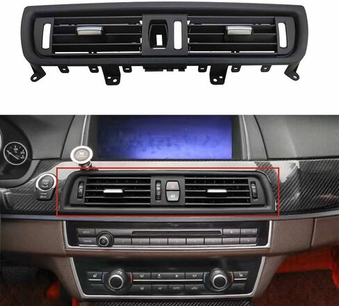 Left Console Grill Dash AC Air Vent Left Air Outlet 2010-2016 for BMW 5 Series F10 F11 520i 523i 528i 535i 530i 550i M5 Replacement number # 64229166883 in Saudi Arabia