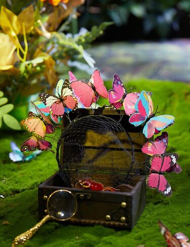 Coucoland فراشة قطع زينة عقال الحجاب عقال قطع زينة فراشة خوذة لديربي الشاي حفلة الهالوين in Kuwait