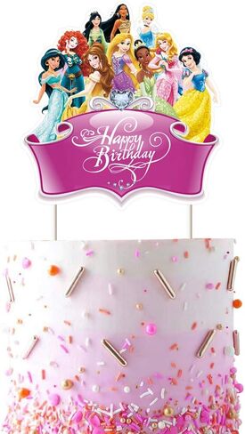 ديكورات لتزيين مستلزمات حفلات أعياد الميلاد لتزيين كعكة الأميرة، جميع الأميرات in Kuwait