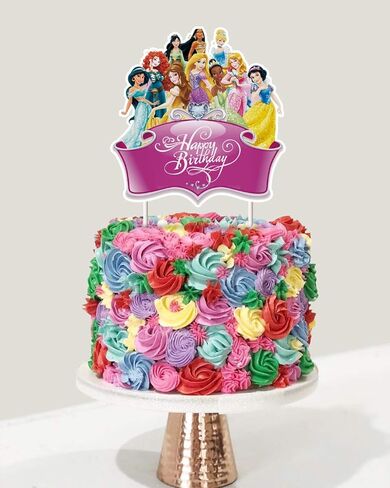 ديكورات لتزيين مستلزمات حفلات أعياد الميلاد لتزيين كعكة الأميرة، جميع الأميرات in Kuwait