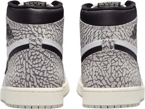حذاء Nike Air Jordan 1 Retro High OG للرجال أبيض/أسود-أخضر متوهج DZ5485 130 in Kuwait