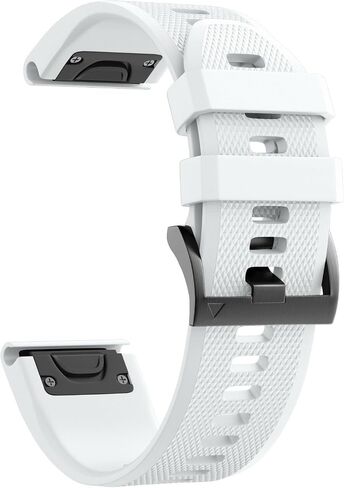 ANCOOL لـ Fenix ​​7X Watch Band / Fenix ​​6X Pro Watch Band / Fenix ​​5X Band 26mm Watch Bands متوافق مع Fenix ​​6X / Fenix ​​7X Pro / Fenix ​​3 (أسود، رمادي) in Kuwait