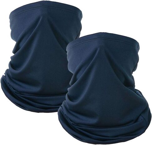 2 PCS AliPlus Neck Gaiter Face Mask Balaclava Breathable Lightweight Men Women Sun UV Protection in Saudi Arabia