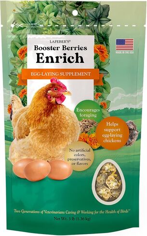LAFEBER'S Booster Berries Enrich Chicken Supplement, for Chickens (10oz Pack of 2) in Saudi Arabia