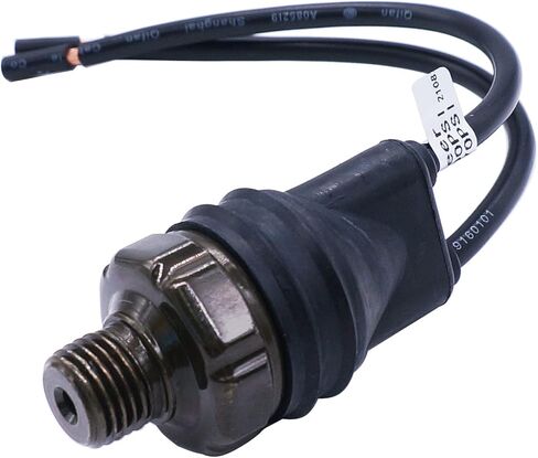 مفتاح ضغط الهواء 170-200 PSI الموضوع 1/4 "NPT 24V 12V DC مفتاح ضغط ضاغط الهواء مع خط لقطار الهواء القرن 170-200-1/4"NPT-X-BK in Saudi Arabia