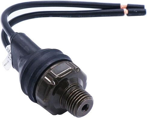 مفتاح ضغط الهواء 170-200 PSI الموضوع 1/4 "NPT 24V 12V DC مفتاح ضغط ضاغط الهواء مع خط لقطار الهواء القرن 170-200-1/4"NPT-X-BK in Saudi Arabia