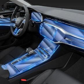 Car Gearbox Film Dashboard Panel Protective Film TPU Car Center Control Navigation Screen Protective Film,for Audi A6 A7 C8 2019-2023 in Saudi Arabia