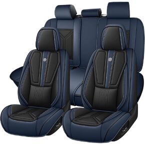Car Seat Cover for Toyota Camry 2015-2026,Leather Seat Cover for Car,Breathable Vehicle Cushions Cover Waterproof Protectors Seat Protector, (Full Set,Black&Gray) in Saudi Arabia