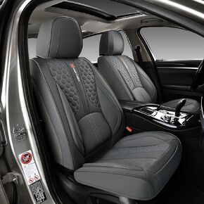 for Nissan Rogue 2008-2026 Car Seat Covers, Black Car Seat Covers, Waterproof Leather, Full Set of 5 Seats, Easy to Clean and Install, Wear Resistance, Protect and Upgrade Seats in Saudi Arabia