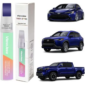 Car Touch Up Paint for Toyota(Wind Chill Pearl(089(Include 2PS))) 3rd Generation Car Paint Scratch Repair Kit Pen Tip and Brush 2-in-1 Scratch Repair with 2 Applicators and 4 Repair Papers in Saudi Arabia