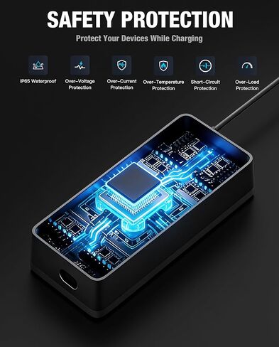 UL Listed 54.6V 2A Battery Charger Power Supply for 48V Lithium Battery, DC 5.5x2.1/5.5x2.5mm Connector Bicycle eBike Power Adapter Compatible with Lectric XP 1.0/2.0/3.0, XPremium in Saudi Arabia