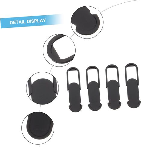 6pcs Webcam Cover Slide for Laptop and Tablet Ultra-Thin Privacy Cover for Computer Cameras White Color Protects Privacy for Computers in Saudi Arabia
