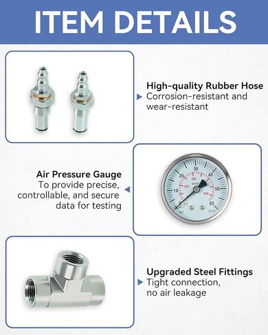 for Ford 6.0L-7.3LPowerstroke Diesel High Pressure Oil System IPR Air Test Tool Heavy-Duty Air Test Fitting for HPOP Leak Diagnosis in Saudi Arabia