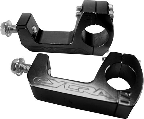 Cycra 1CYC-1353-12 U Clamp Set - 1 1/8in. - Black in Kuwait