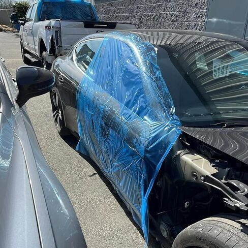 High Ground Self-Adhesive Crash Collision Wrap - 2.5 Mil Blue Tinted High Tack (36" x 100') in Saudi Arabia
