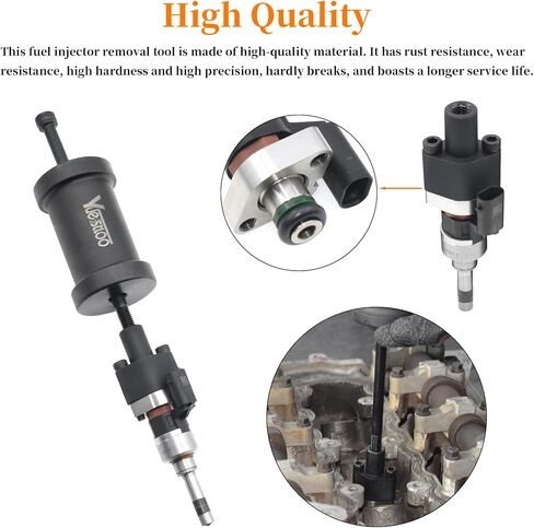 أداة سحب حاقن الوقود، متوافقة مع GM Chevy Buick، Vauxhall/Opel Adam Astra K Corsa E Mokka X، محركات 1.0L 1.4L 1.5L، OEM TEN00140، أداة إزالة الحاقن لتوفير العمالة لمحركات البنزين in Kuwait