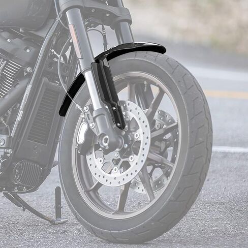حاجز أمامي XMT-MOTO باللون الأسود الزاهي مناسب لدراجة Harley Low Rider S FXLRS 2020-2025 Low Rider ST FXLRST 2022-2025 Low Rider El Diablo FXRST 2022 باللون الأسود الزاهي in Kuwait