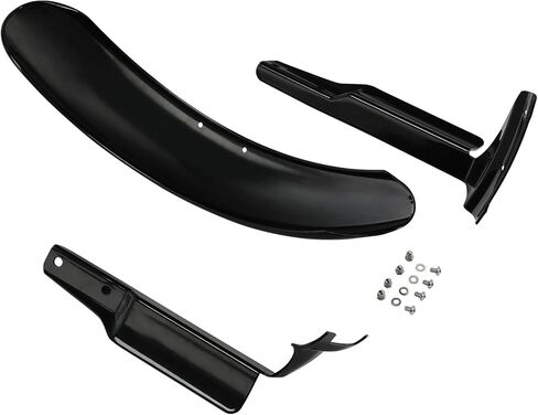 حاجز أمامي XMT-MOTO باللون الأسود الزاهي مناسب لدراجة Harley Low Rider S FXLRS 2020-2025 Low Rider ST FXLRST 2022-2025 Low Rider El Diablo FXRST 2022 باللون الأسود الزاهي in Kuwait
