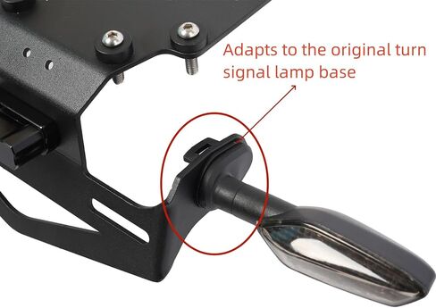 Tail Tidy Kit for TENERE 700/XTZ700 2019-2025 2026. Fender Eliminator Kit equipped License Plate Holder, License Plate Light, PLUG&PLAY Turn Signal Lights (For 2019-2023) in Saudi Arabia