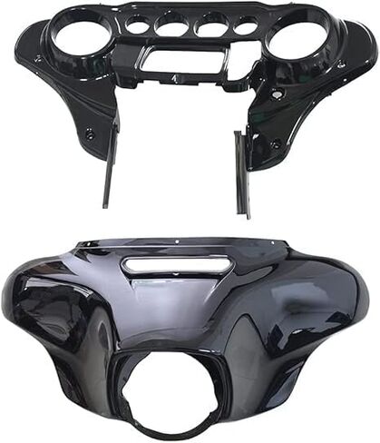 واجهة خارجية وداخلية سوداء اللون متوافقة مع Harley Touring Street Glide 2014 2015 2016 2017 2018 2019 2020 in Kuwait