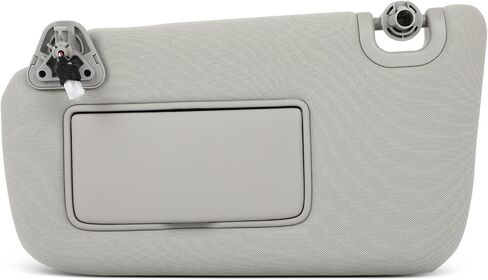 SCITOO Gray Left Driver Side Sun Visor for Nissan for LEAF 2012 2013 2014 2015 2016, for Nissan for Sentra 2013 2014 2015 2016 2017 2018 2019 (With Sunroof, With Mirror, Without Light) 268-11645L in Kuwait
