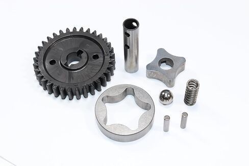 Oil Pump Kit Compatible with Kawasaki Engine FD590V, FD611V & FD731V with Rotors/Spur Gear/Spring/Shaft/Pins in Kuwait