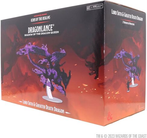 أيقونات WizKids D&D للعوالم: Dragonlance - اللورد سوث على تنين الموت الأكبر in Kuwait
