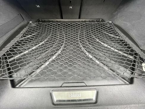 شبكة شحن منظم صندوق السيارة الخلفي لسيارة BMW iX 2022-2026 - شبكة شحن على الطراز الأرضي لسيارات الدفع الرباعي - شبكة تخزين مرنة ممتازة لتنظيم صندوق السيارة - متوافقة مع iX in Kuwait