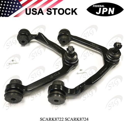 10PC Front Suspension Kit Front Left & Right Upper Control Arm & Lower Ball Joint & Sway Bar Link & Steering Inner & Outer Tie Rod End Compatible with 1997 1998 1999 Ford F-250 4WD Ref# K8722 K8724 in Saudi Arabia