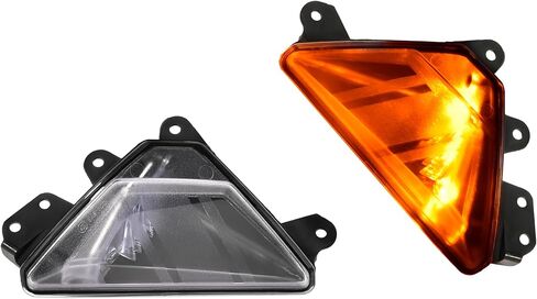 LED Front Turn Signal Indicator Light for ZX-6R 24-25, Amber Turning Lamp for Kawasaki Ninja ZX 6R 636 2024-2025 Accessories in Kuwait