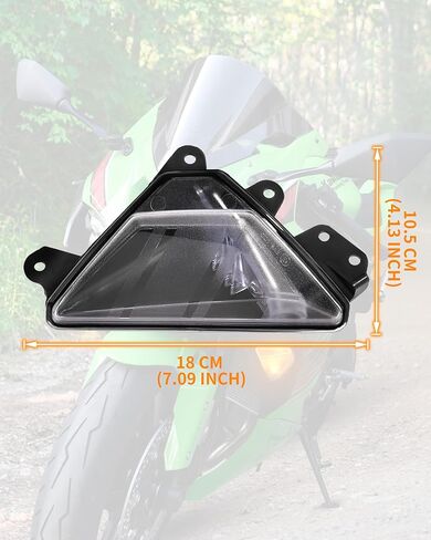 LED Front Turn Signal Indicator Light for ZX-6R 24-25, Amber Turning Lamp for Kawasaki Ninja ZX 6R 636 2024-2025 Accessories in Kuwait