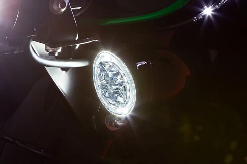 إدراجات ضوء إشارة LED الأمامية CIRO Fang® (أسود) (عدسة دخانية) متوافقة مع موديلات HARLEY-DAVIDSON in Kuwait