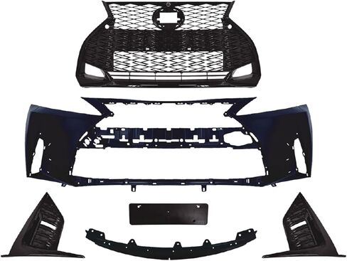 Front Bumper Complete Kit Fits for 2006-2013 Lexus IS250 IS350 Conversion to 2021+ F-Sport in Kuwait
