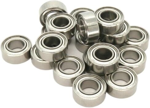 10 Pieces SMR105ZZ 5x10x4 Hybrid Ceramic Bearing SMR105 ZZ 5 * 4 Stainless Steel Ball for rc car and Reel in Kuwait