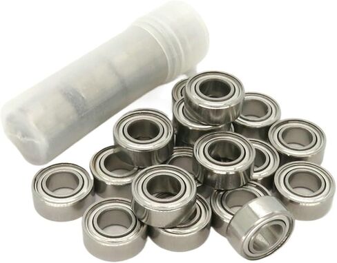 10 Pieces SMR105ZZ 5x10x4 Hybrid Ceramic Bearing SMR105 ZZ 5 * 4 Stainless Steel Ball for rc car and Reel in Kuwait