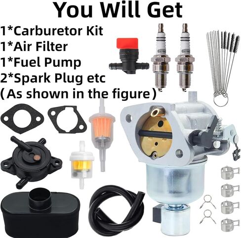 مكربن FR691V متوافق مع Kawasaki FR651V FR730V FS730V FS651V FS691V جزازة المحرك، مع استبدال فلتر الهواء Carb 15004-0986 15004-0985 15004-0984 15004-0826 15004-0829 15004-0828 in Kuwait