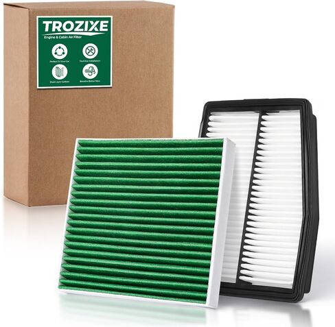 2PCS Engine Cabin Air Filter Set for 2021-2026 Santa Fe, 2020-2026 Sonata, 2022-2026 Tucson, 2021-2026 Sorento, 2023-2026 Sportage, Replacement for CF12820 CA12817 (Only for Hybrid) in Kuwait